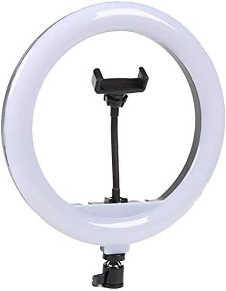10” Ring Light Replacement Parts USB Switch Phone Holder 1/4 Screw Joint Without Tripod Stand for Photography LED Circle Lamp Ringlight Video Live Streaming Fill Lights Camera Webcam