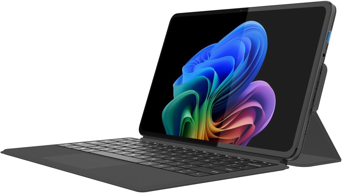 2-in-1 Laptop/Tablet, 12″ 2K FHD IPS Touchscreen, 12GB RAM 256GB SSD