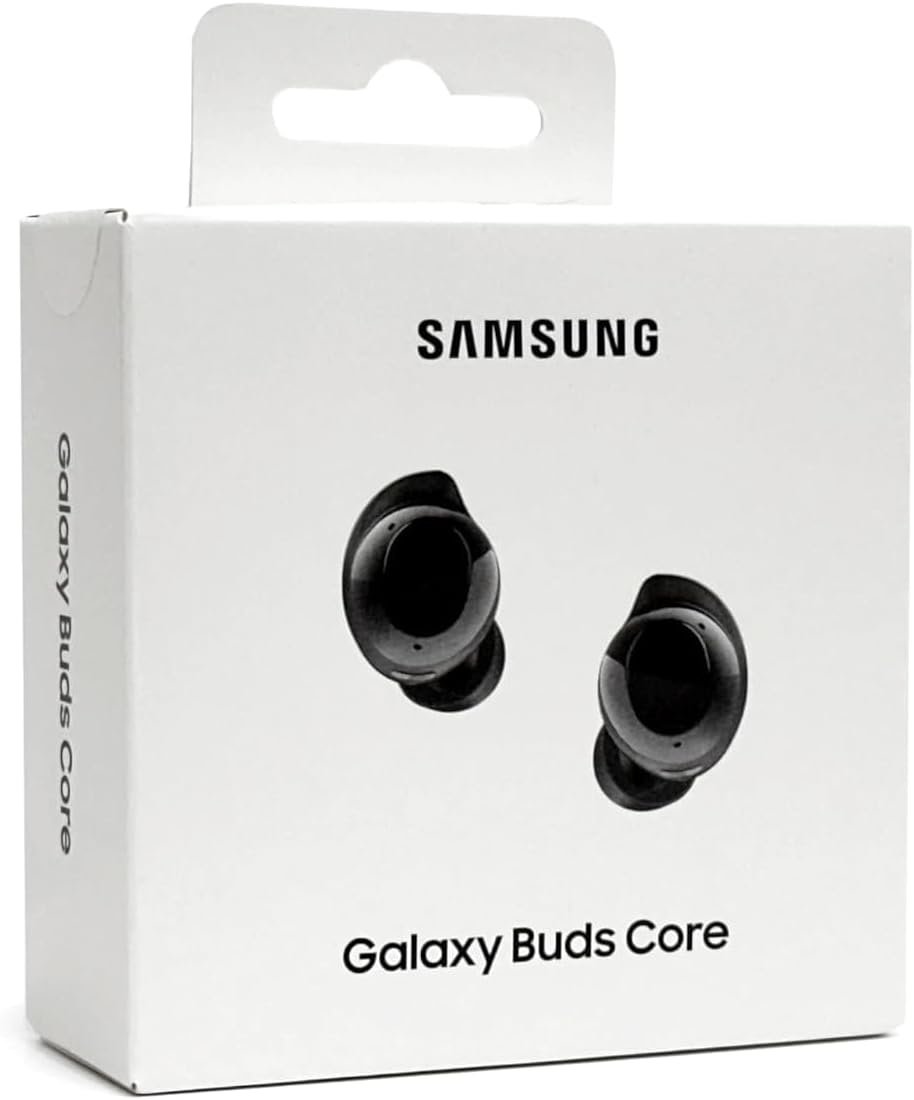 Samsung Galaxy Buds Core SM-R410 (2025) | Latin American Stock | Bluetooth 5.4 | Active Noise Cancelation | up to 35h Continuous Music Playblack – (Black)