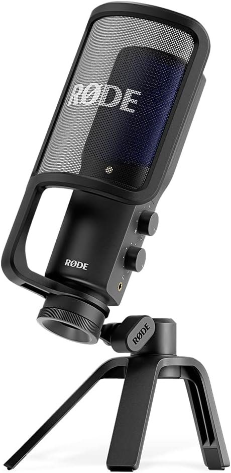 RØDE NT-USB+ Professional-Grade USB Condenser Microphone for Recording