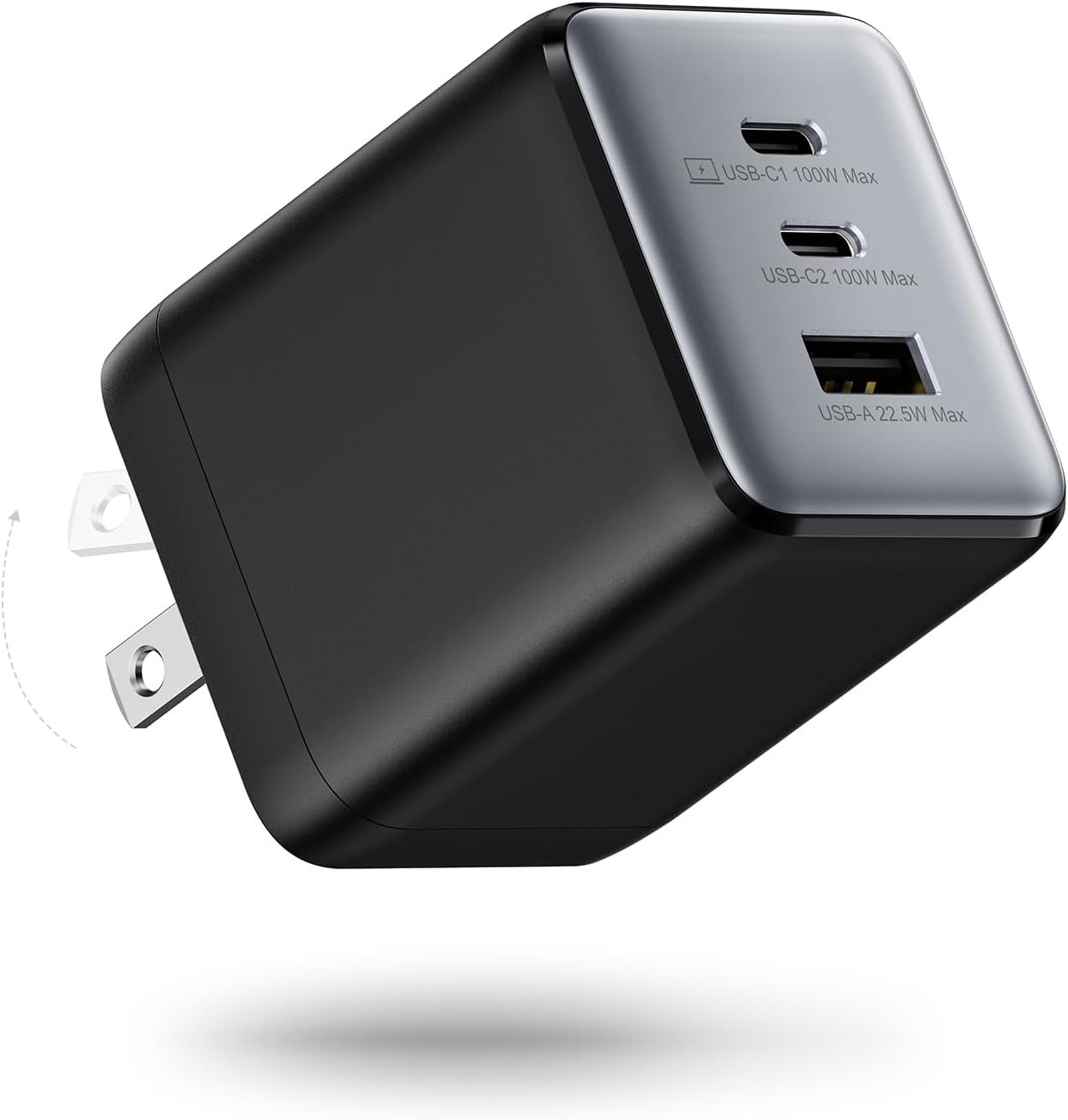 wegear 100W USB C Charger Block, 3-Port Wall Charger Fast Charging