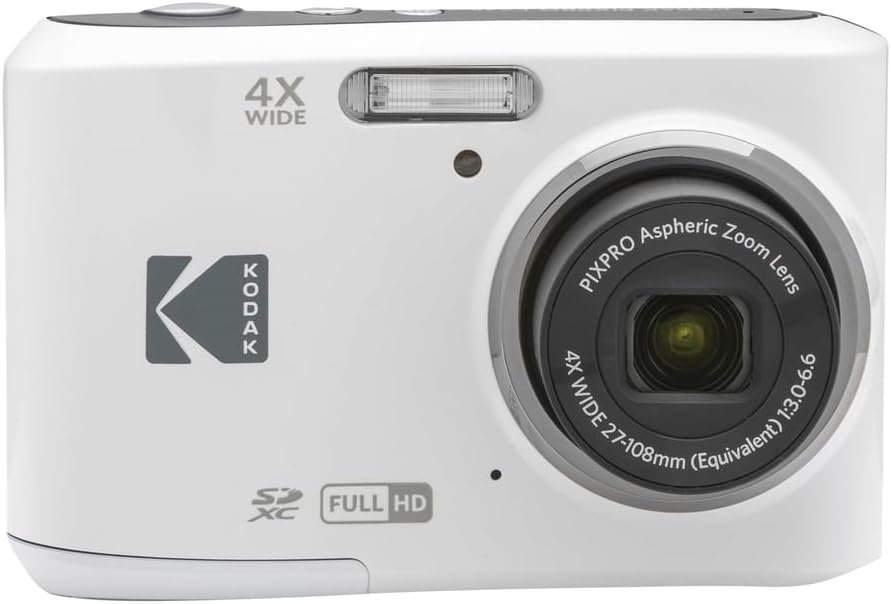 Kodak PIXPRO Friendly Zoom FZ45-WH 16MP Digital Camera (White)