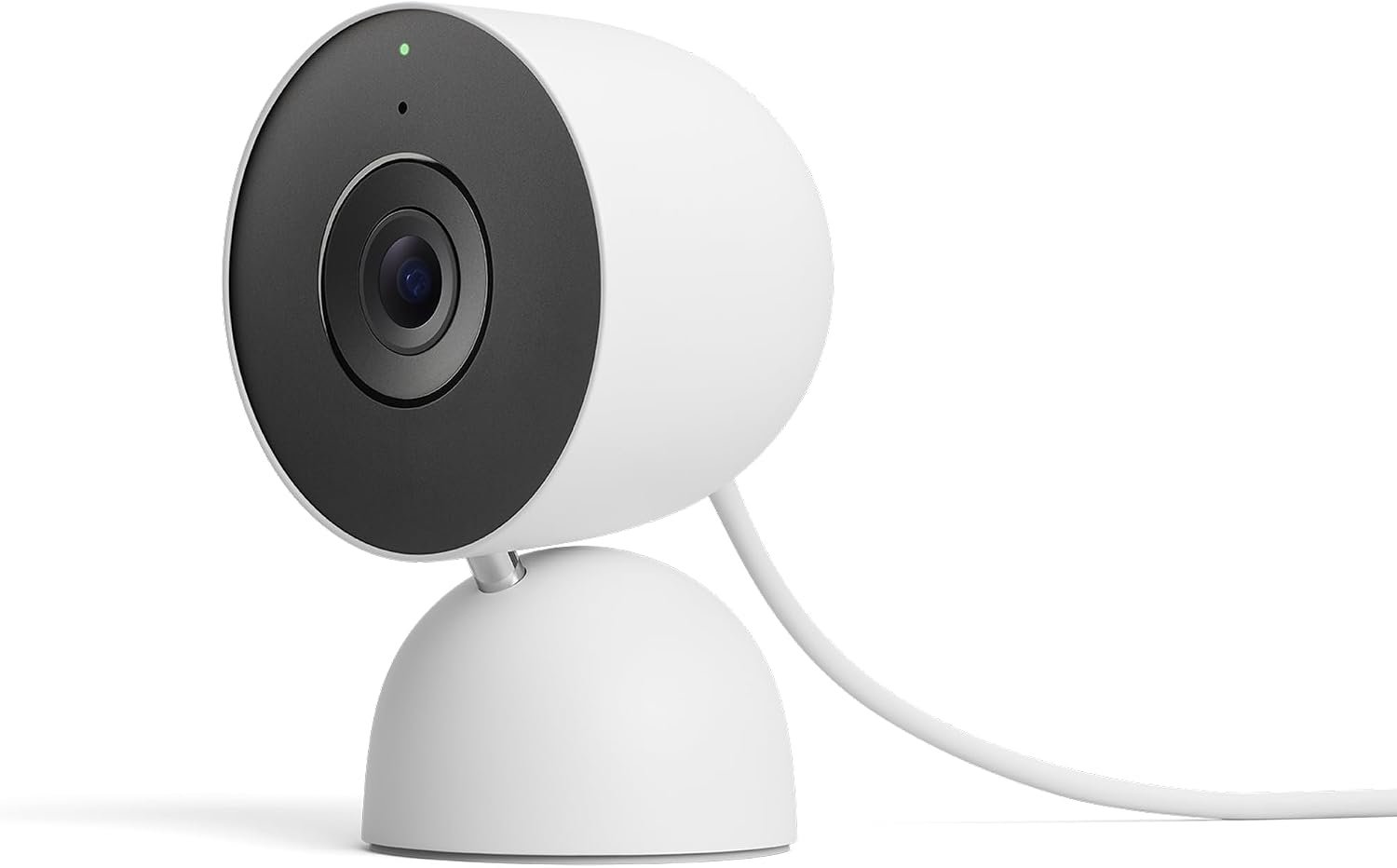 Google Nest Cam Indoor (Wired, 3rd Gen) – Security Camera – 2025 – Snow