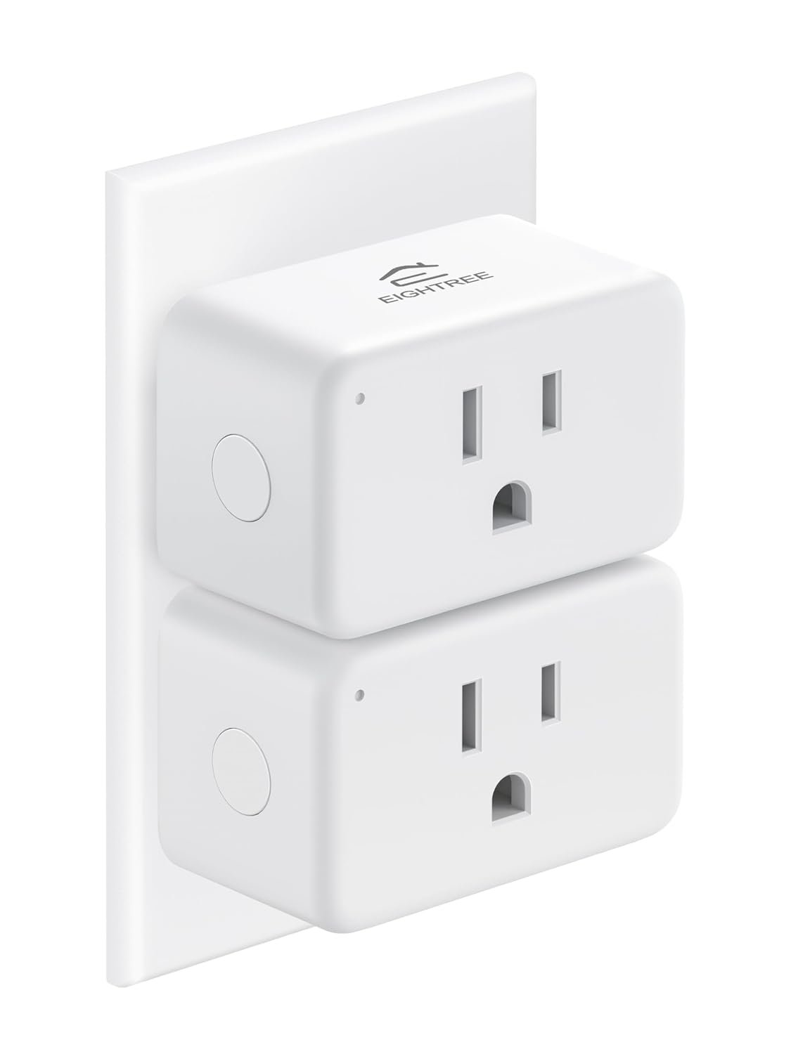 EIGHTREE Smart Plug 15A, Compatible with Alexa Google SmartThings 2-Pack
