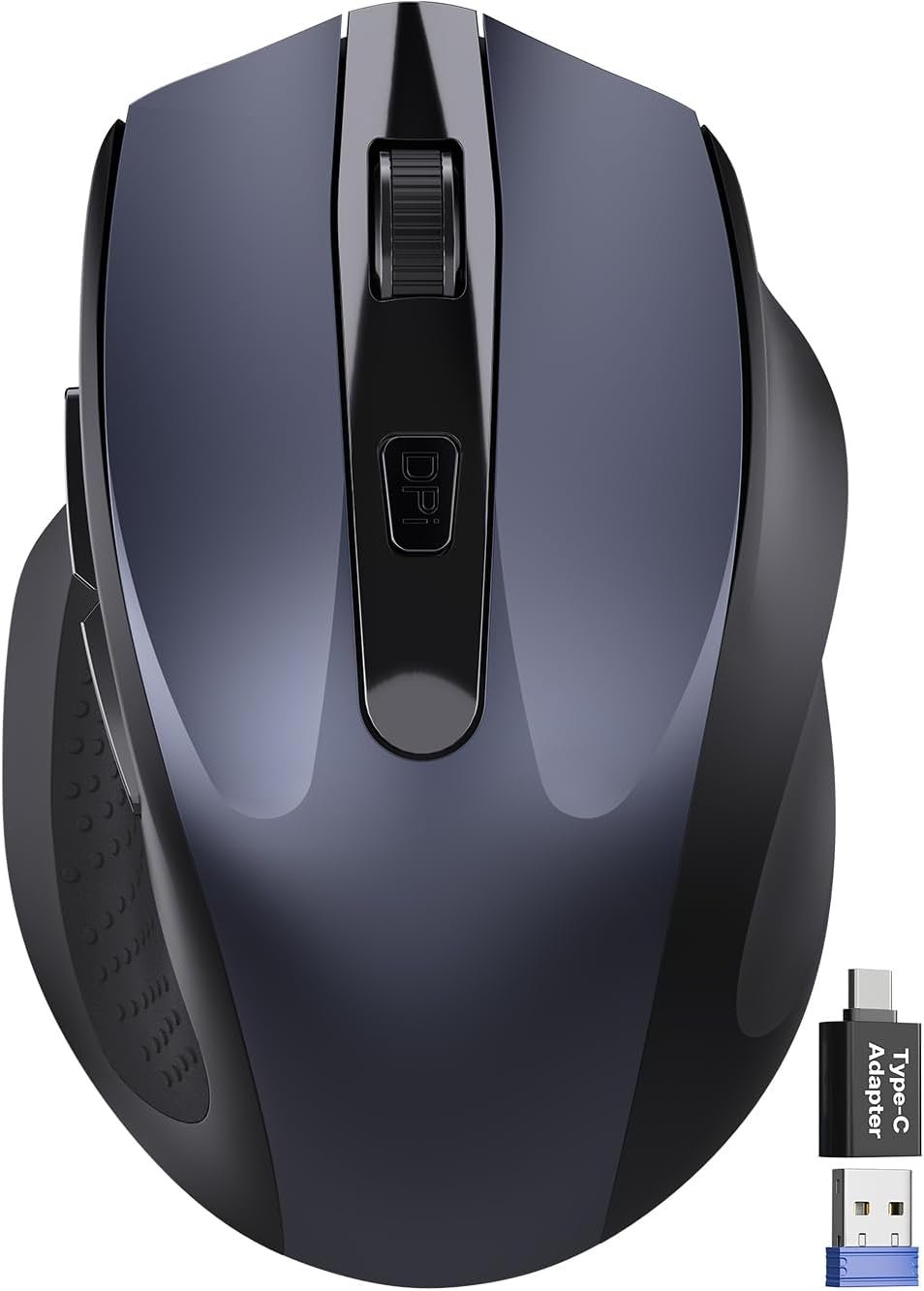 Wireless Mouse for Laptop, Quiet Cordless Computer Mice for Office & Travel