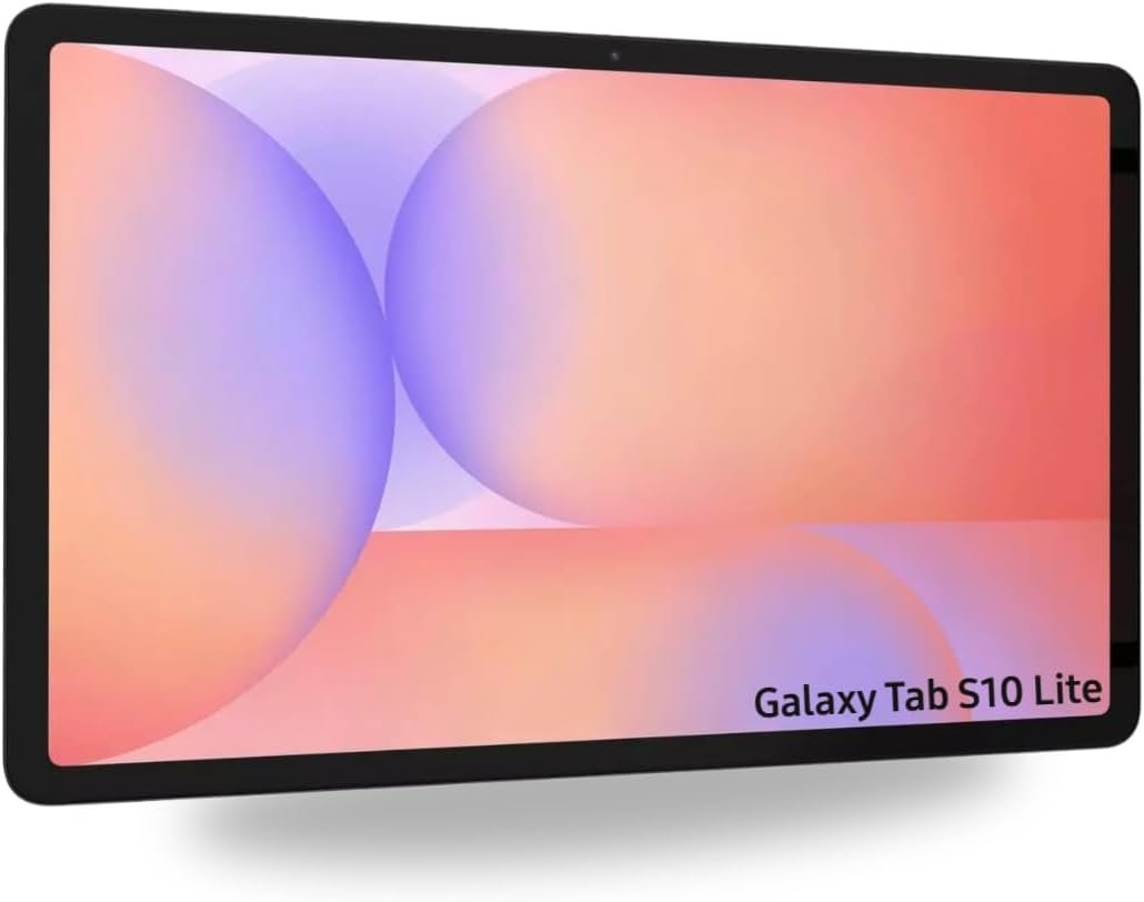 SAMSUNG Galaxy Tab S10 Lite with S-Pen | 128GB, 6GB RAM, Wi-Fi Only | 10.9” 90Hz LCD, Android 15 WiFi 6 Tablet, All Day Battery | International Model X400 | 256GB SD Card Bundle, Gray