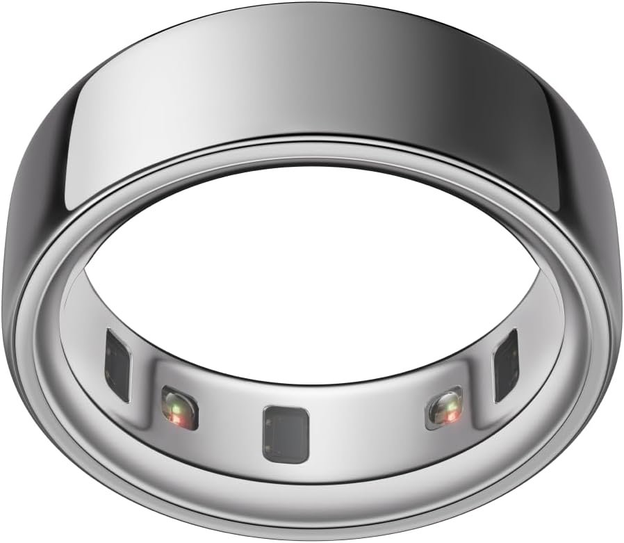OURA Ring 4 Smart Ring – Silver – Size 10