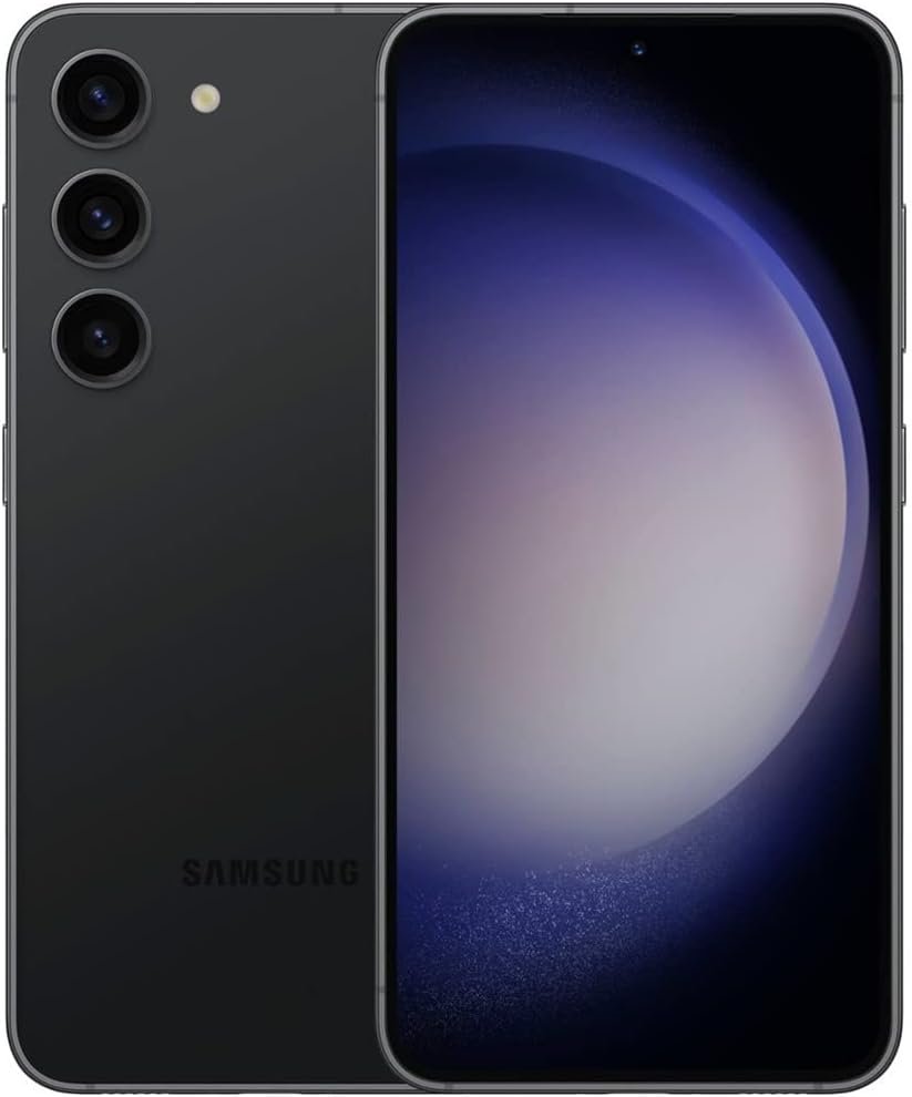 Samsung Galaxy S23+ Plus 5G, US Version, 256GB, Phantom Black – Unlocked (Renewed)