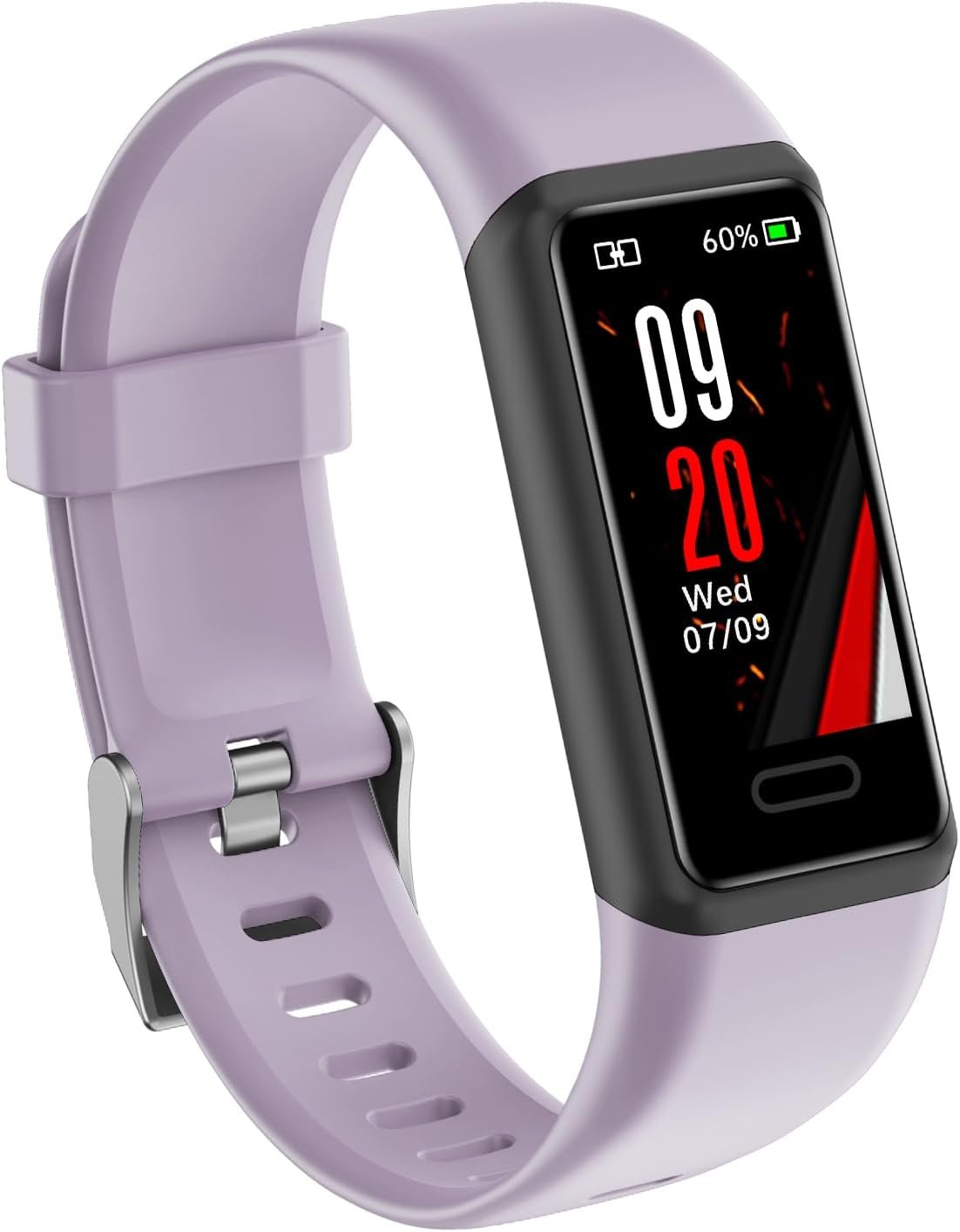 Fitness Tracker with Heart Rate Monitor Sleep Tracker Steps Counter Messages Notification Alarm Clocks Stopwatch Pedometer Watch Activity Tracker IP68 Waterproof