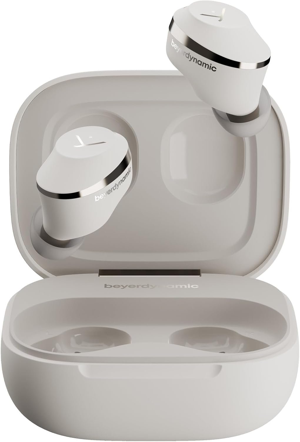 beyerdynamic Amiron 300 True Wireless ANC Earbuds, Bluetooth 5.3, Cream