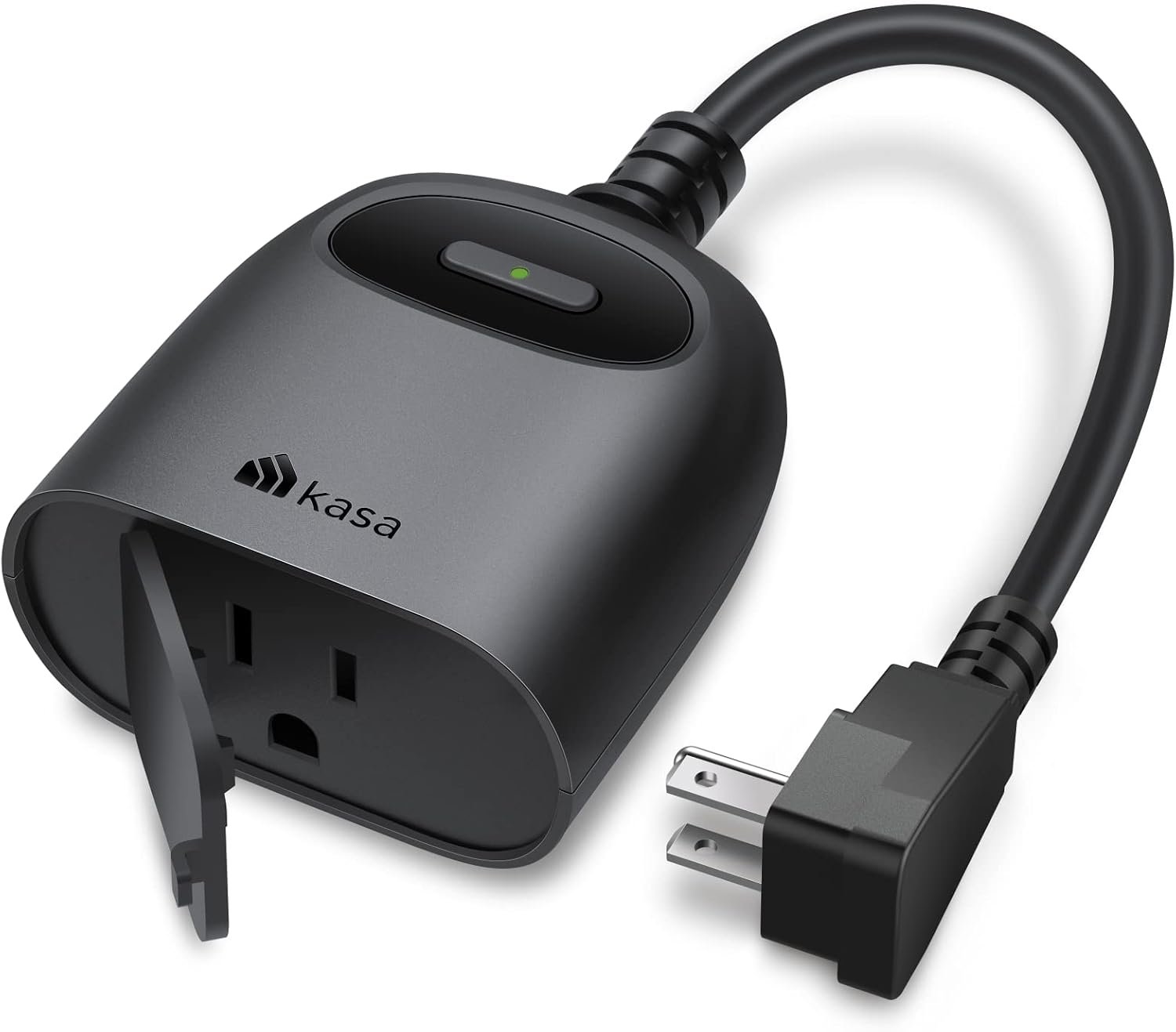 Kasa Outdoor Smart Plug KP401, Smart Home Wi-Fi Outlet Timer