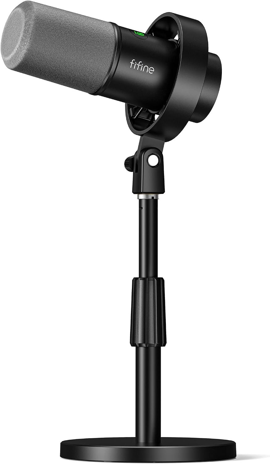 FIFINE K688S XLR/USB Podcast Dynamic Microphone with Desktop Stand