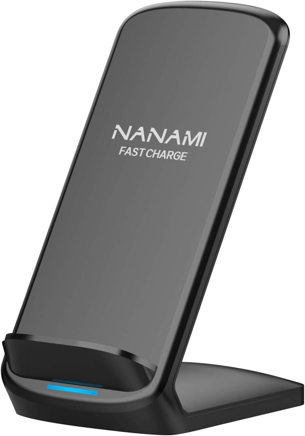 NANAMI Upgraded Fast Wireless Charger, Wireless Charging Stand Compatible with Samsung Galaxy S26/S26+/S25/S24/S23 & Phone Charger Dock for iPhone 18 Pro/18 Pro Max/17/17 Air/16/16 Plus/16 Pro/15/14
