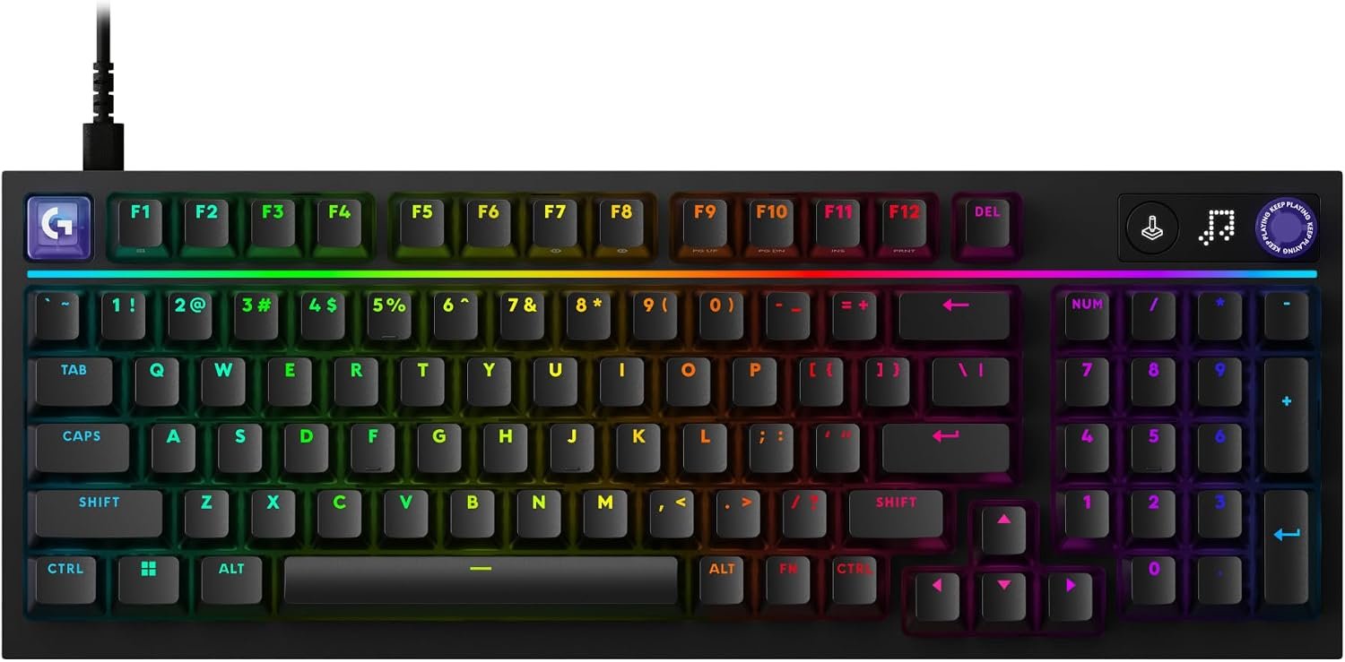 Logitech G316 X 98 Mechanical Gaming Keyboard (Linear) – Black