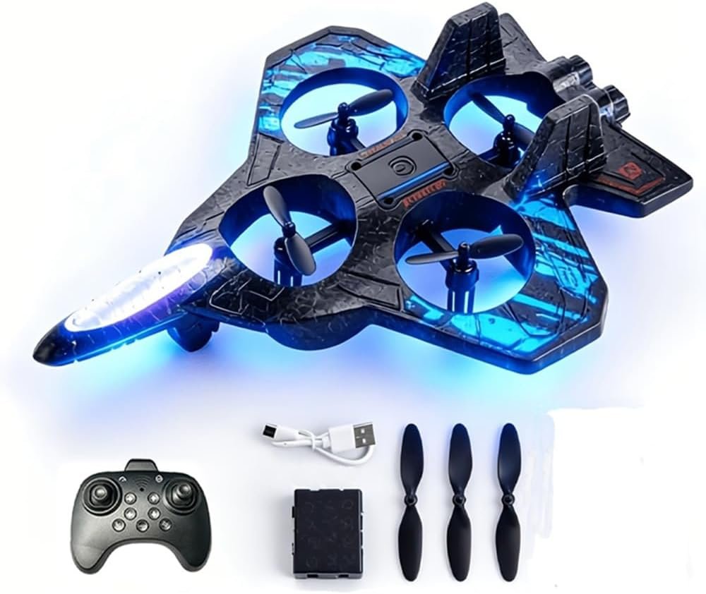 New drone with camera, remote control drone, one/two batteries with ultra-long flight time, foldable and storable, intelligent hovering, optical flow positioning, suitable for beginners, holiday/birthday/party gift for men/teenagers