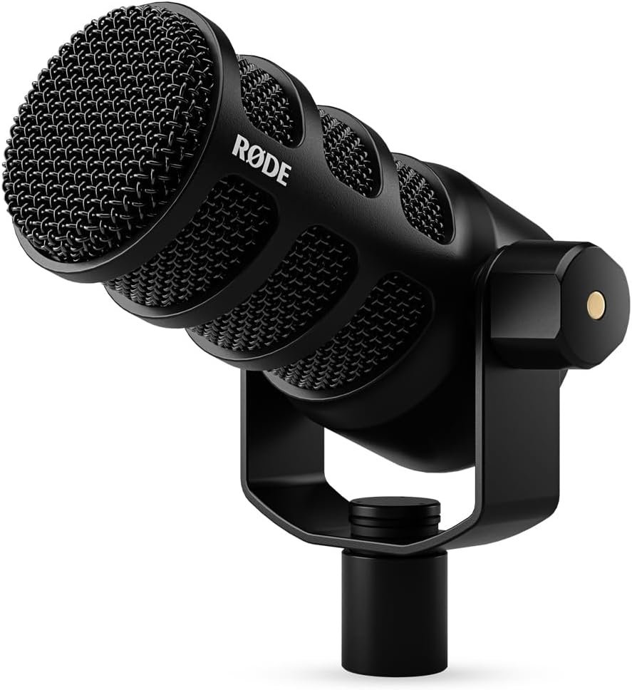 RØDE PodMic USB Dynamic Broadcast Microphone, XLR + USB-C