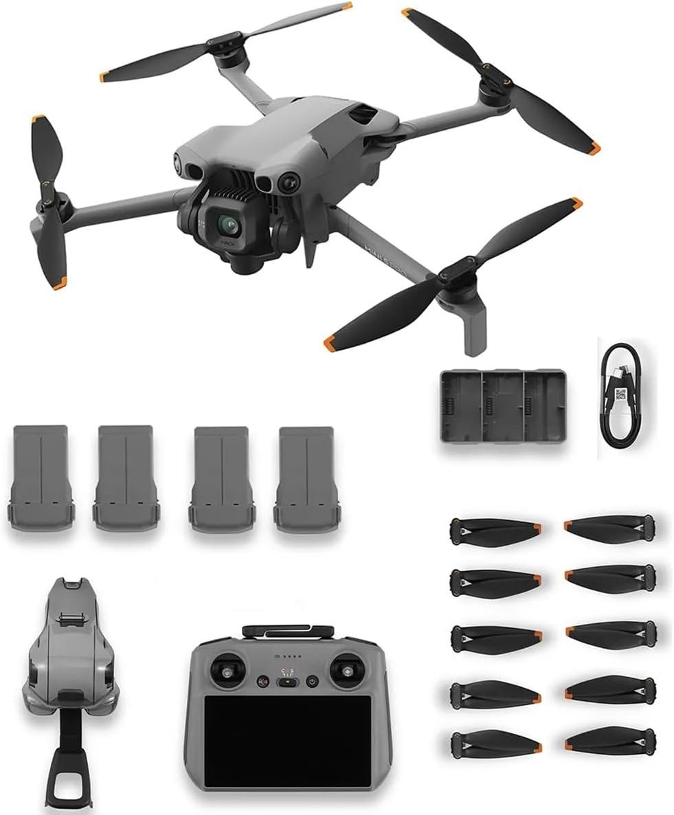 DJI Mini 5 Pro Drone with RC 2, 4 Batteries & Two-Way Charging Hub