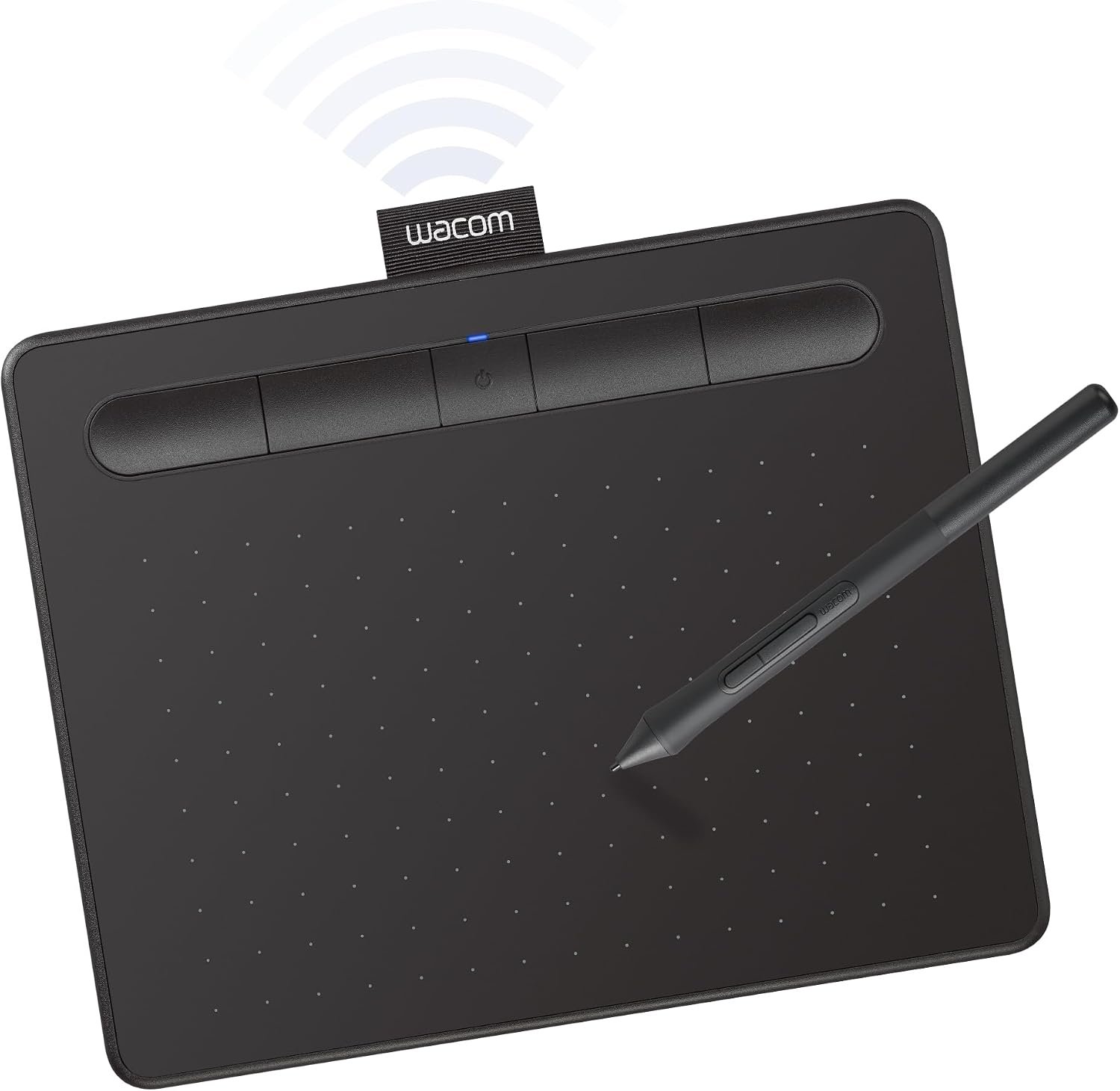 Wacom Intuos Small, Bluetooth Graphic Drawing Tablet with Pen + Software