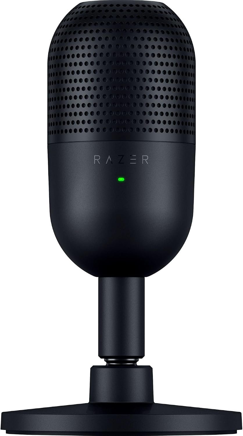 Razer Seiren V3 Mini USB Microphone, Supercardioid Condenser Mic, Black