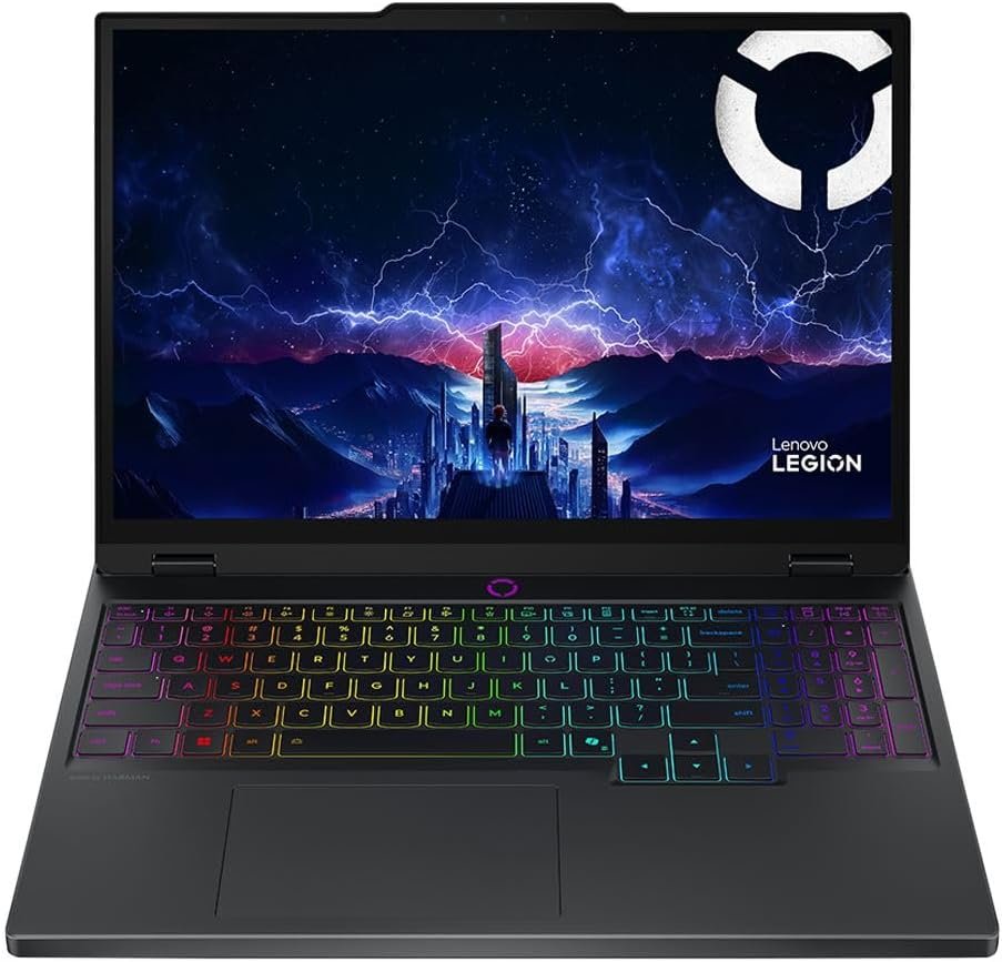 Lenovo Legion 5 15IRX10 15.1″ WQXGA OLED, Gaming Laptop, Intel Core i9 14th Gen 14900HX 1.6GHz; NVIDIA GeForce RTX 5070 8GB GDDR7; 32GB DDR5 RAM; 1TB NVMe M.2 SSD; Gigabit LAN, 2×2 WiFi 7