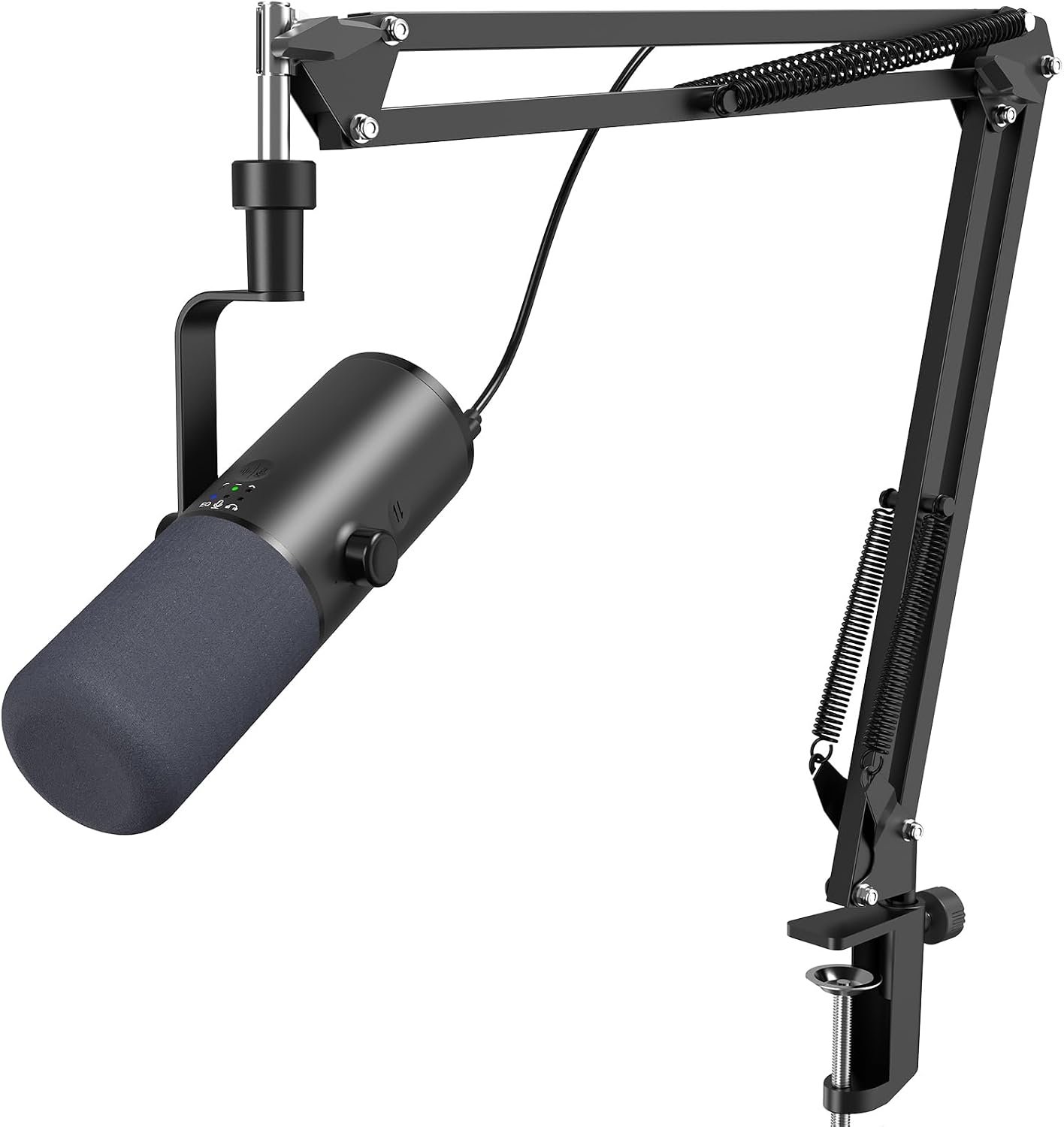 TONOR Dynamic Podcast Microphone for Content Creators, Cardioid XLR/USB Mic