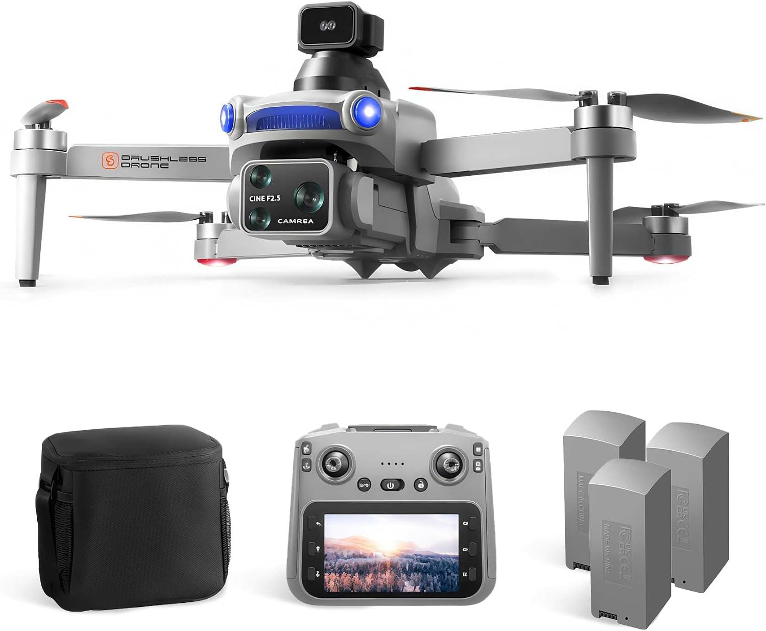S119 GPS 4K Drone with Camera and 5G Screen Remote