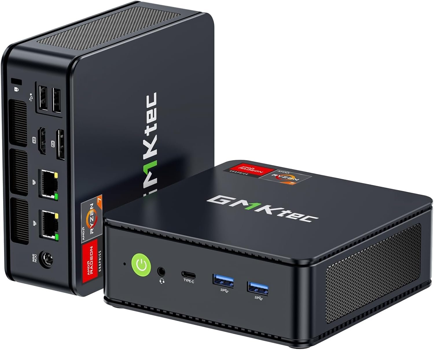 GMKtec M5S Gaming PC Mini Desktop Computer Ryzen 5400U 16GB DDR4 512GB SSD