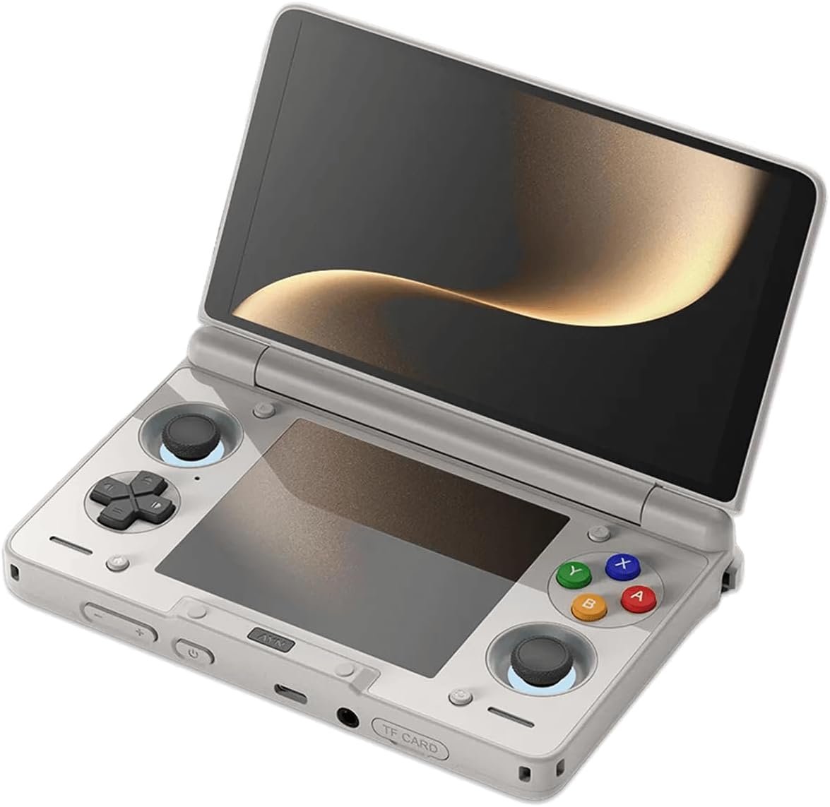 AYN Thor Max Dual-Screen Clamshell Gaming Handheld | Snapdragon 8 Gen 2 | 6″ 120Hz AMOLED Primary Display | 16GB RAM, 1TB Storage | Wi-Fi 7 | Android 13 Retro Console