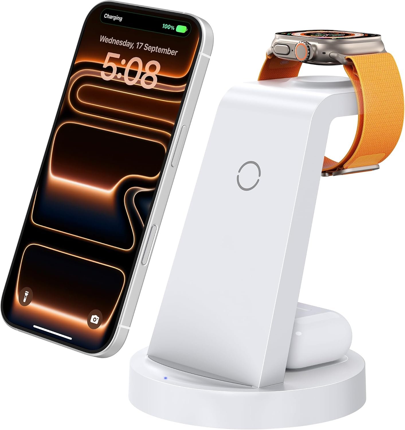 Anlmz 3 in 1 Charging Station – Wireless Charger for Apple Multiple Devices