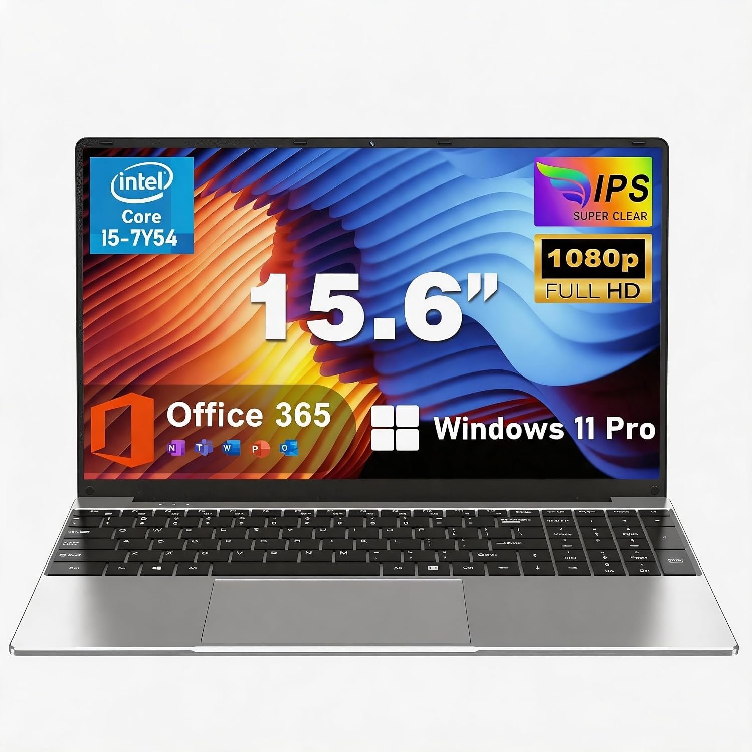 15.6″ Laptop Computer 2026 New, Core I5(Up to 3.2GHz) PC 16GB RAM 512GB SSD