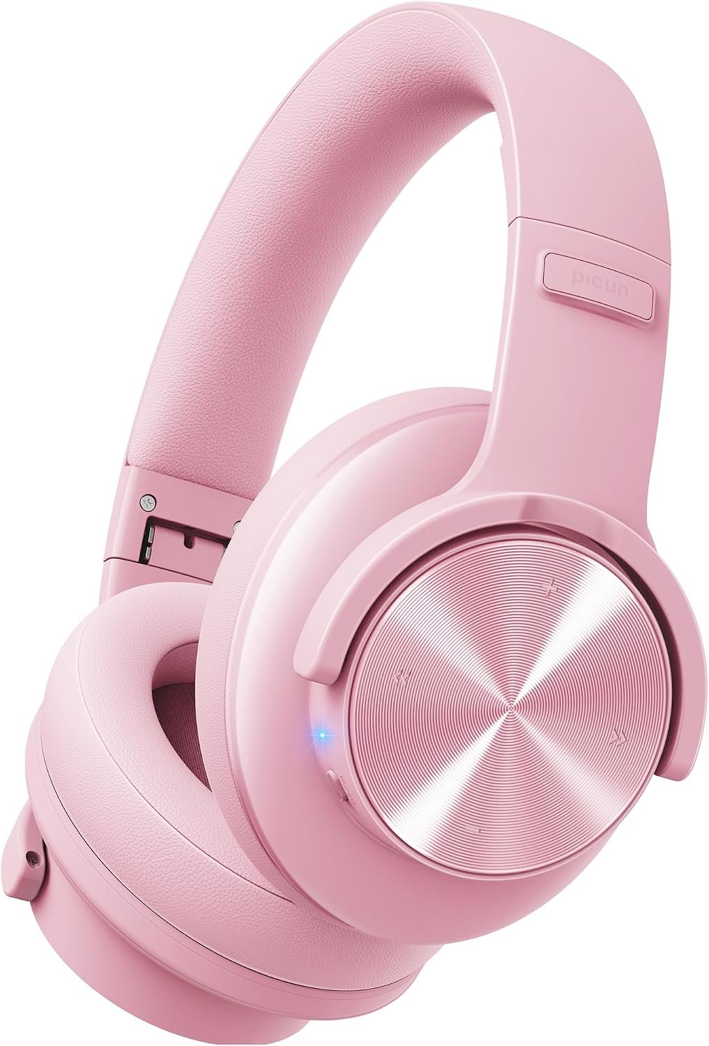 Picun B8 Wireless Bluetooth Headphones, 120H Playtime, 3EQ Modes, Pink