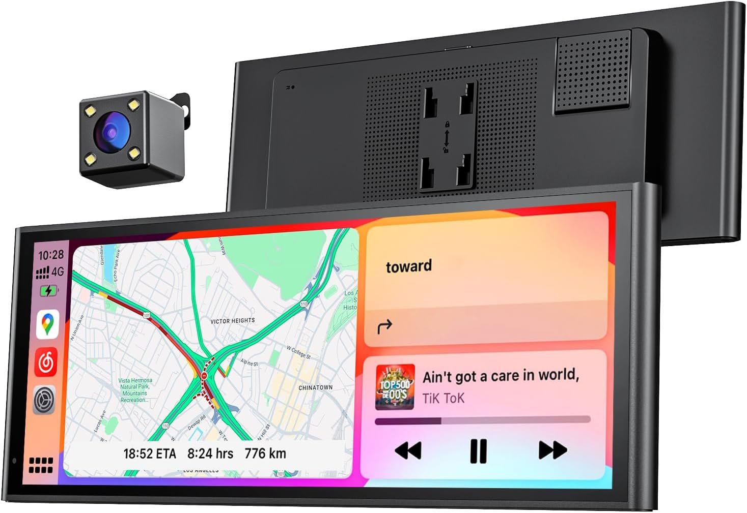 9.26″ Wireless Portable Carplay Screen for Apple Car Play Android Auto OTA