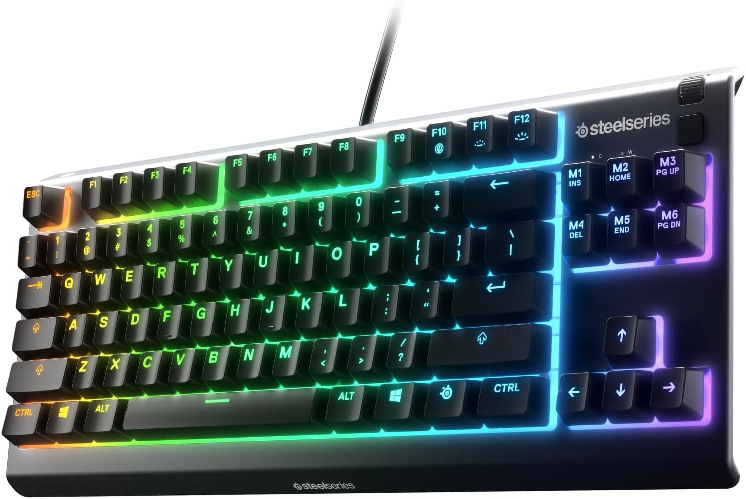 SteelSeries Apex 3 TKL RGB Gaming Keyboard – Black