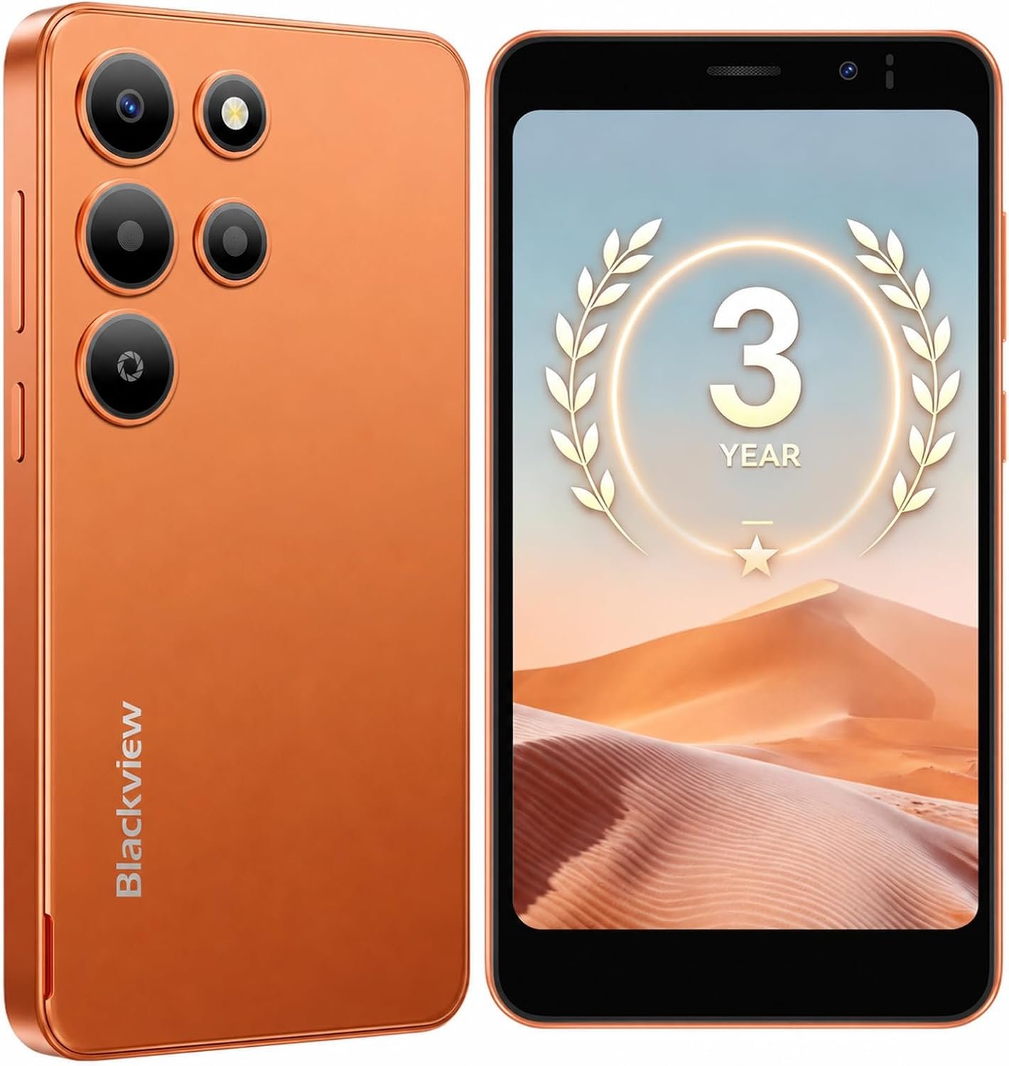 Blackview Wave 2C Android Phones Unlocked, Ultra-Small 5.0″ Cheap Android 16 Unlocked Smartphones for Elderly and Children, 3GB+32GB(1TB TF) 3000mAh Battery 4G Dual SIM Cellphone Warranty 3 Years
