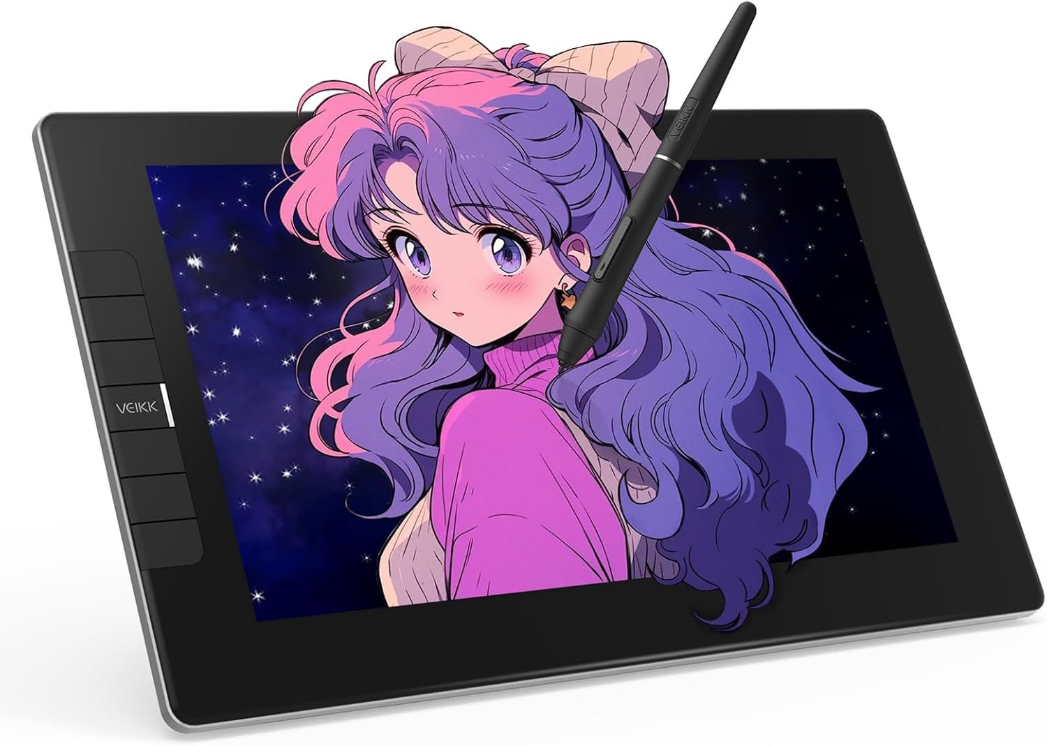 VEIKK VK1200 V2 Drawing Tablet with Screen,11.6”, 8192 Pressure Sentivity