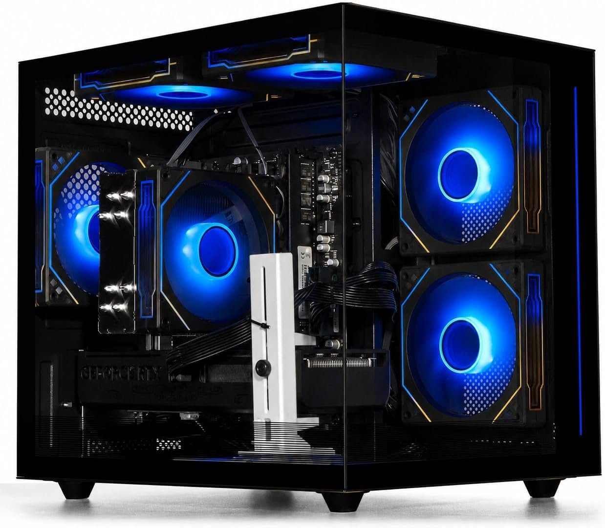 Gaming Desktop PC, GeForce RTX 5060 Ti 8GB, 1TB NVMe SSD, Ryzen 7