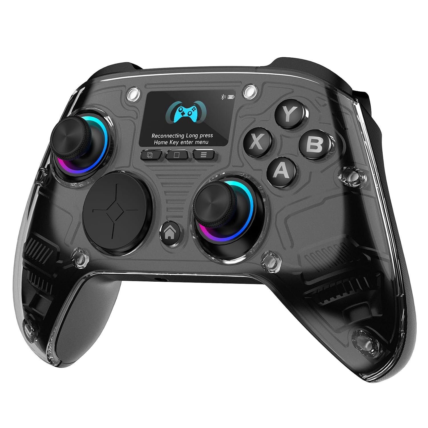 AOC PC Controller with Interactive Screen, Hall Effect Sticks & Triggers