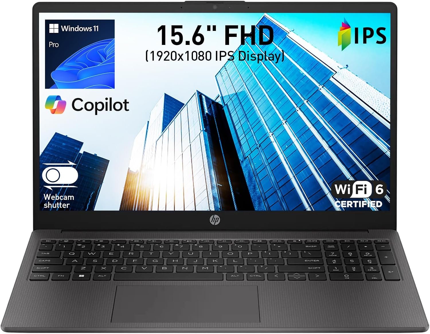HP 255 G10 Business Laptop, AMD Quad-core CPU, 16GB RAM, 512GB SSD, W11 Pro