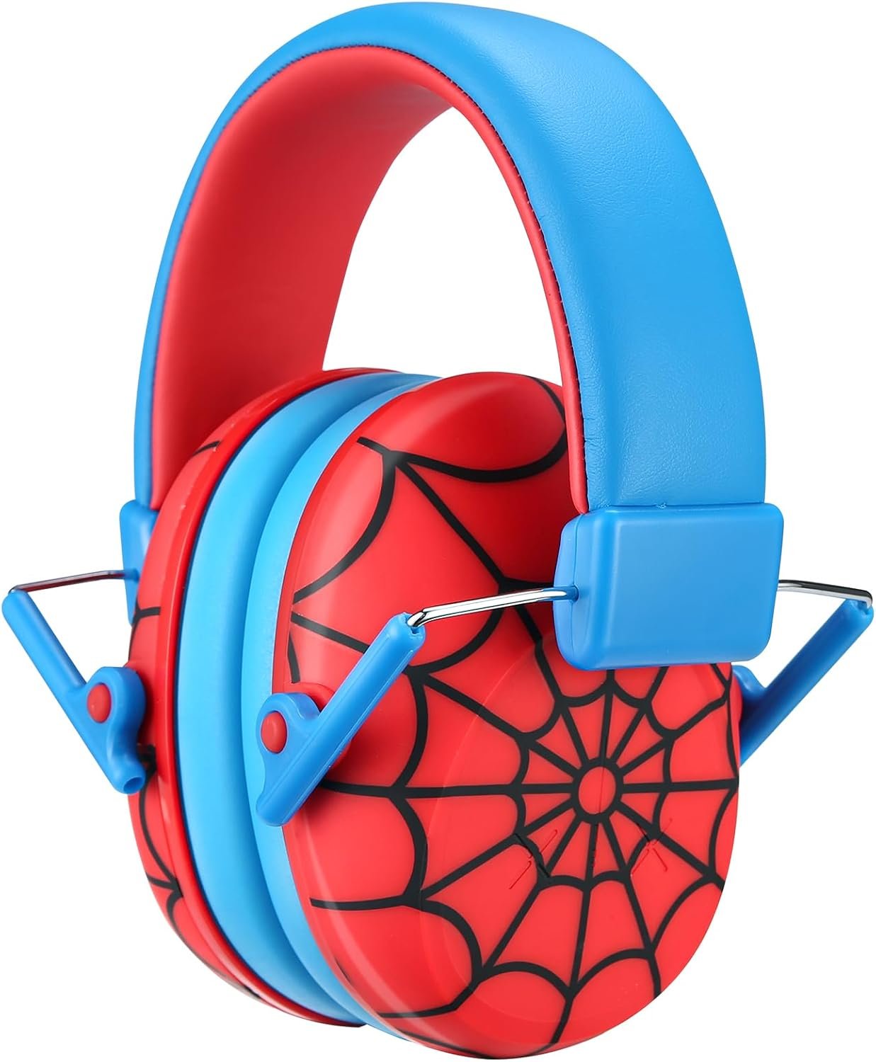 ProCase Kids Noise Cancelling Headphones Ear Hearing Protection, Red