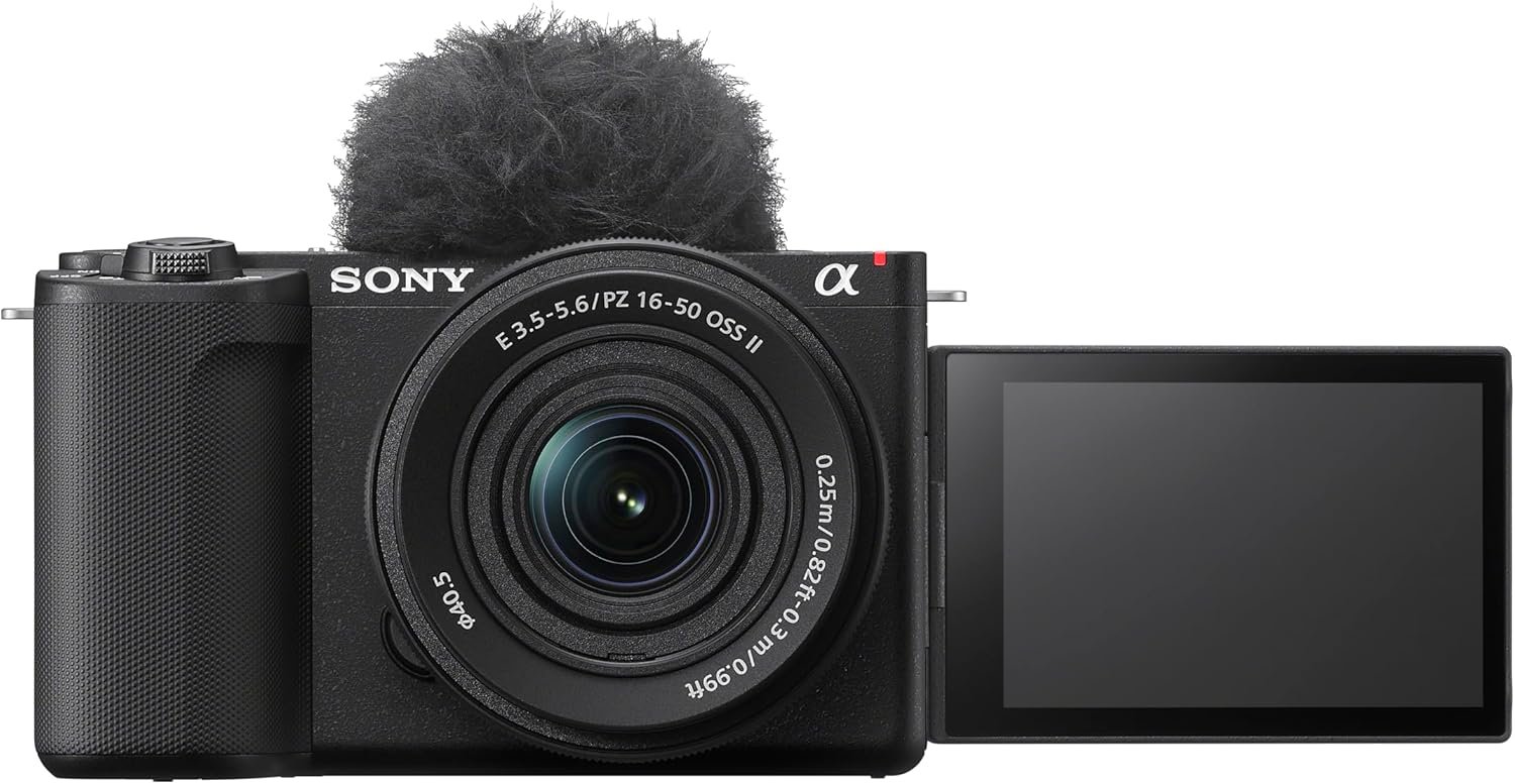 Sony ZV-E10 II APS-C Mirrorless Creator Camera with 16-50mm Lens Black