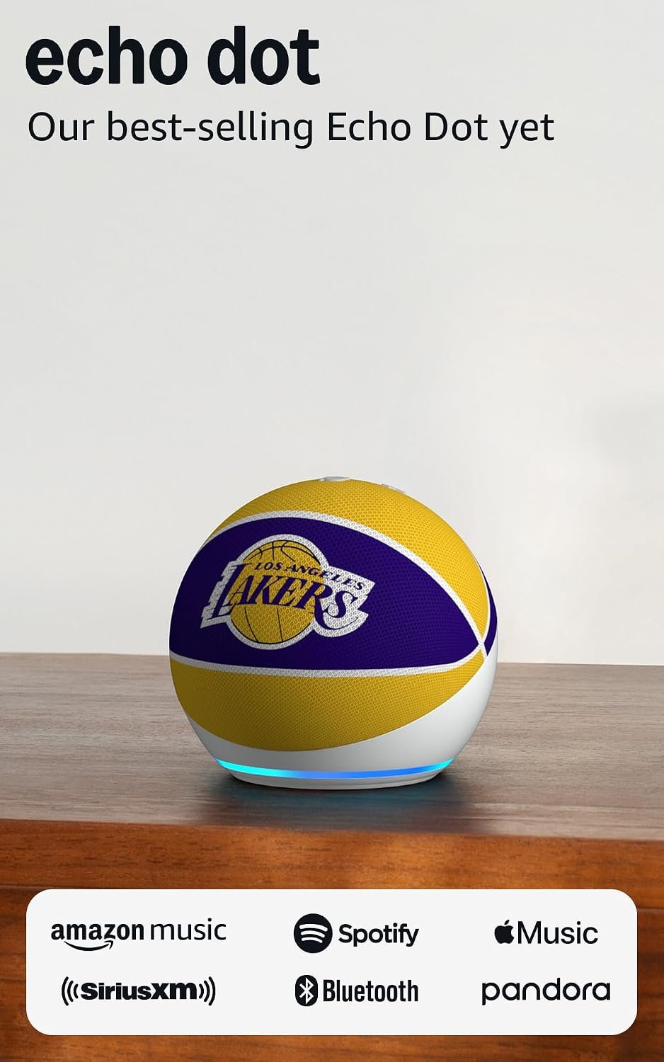 Los Angeles Lakers Echo Pop (newest model) | Officially Licensed NBA Limited-Edition