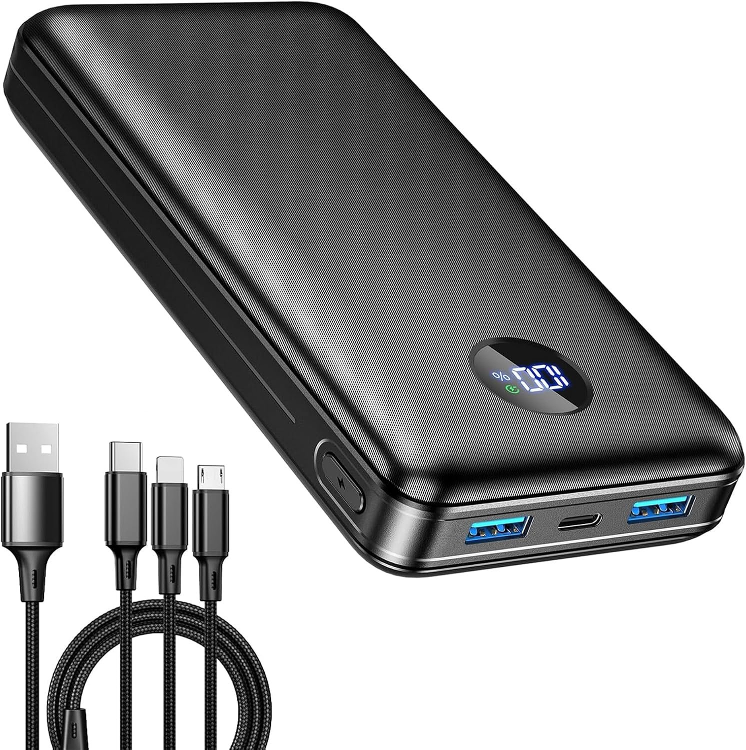 ZZI Portable Charger Power Bank 60000mAh, 22.5W PD Fast-Charge Battery Bank