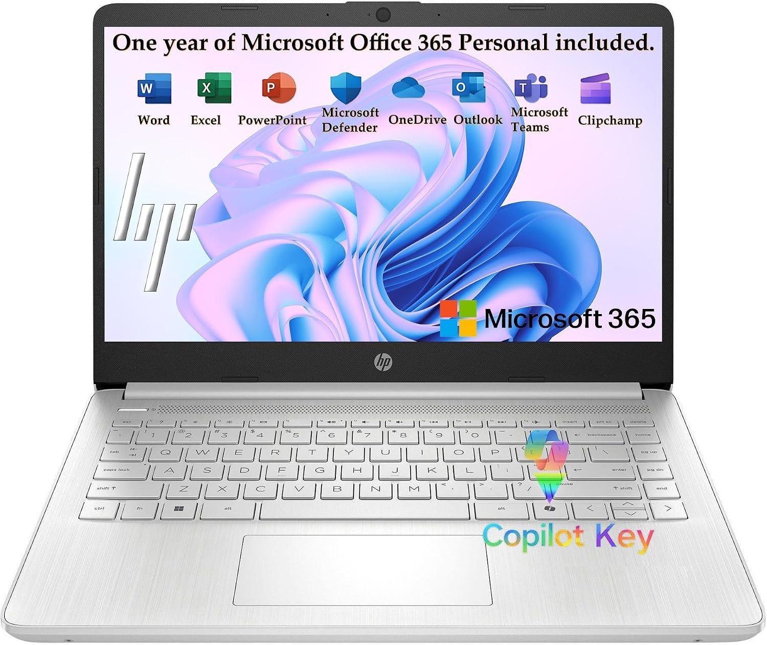 HP 2026 Essential Laptop, Intel Processor, 128GB Storage, Windows 11
