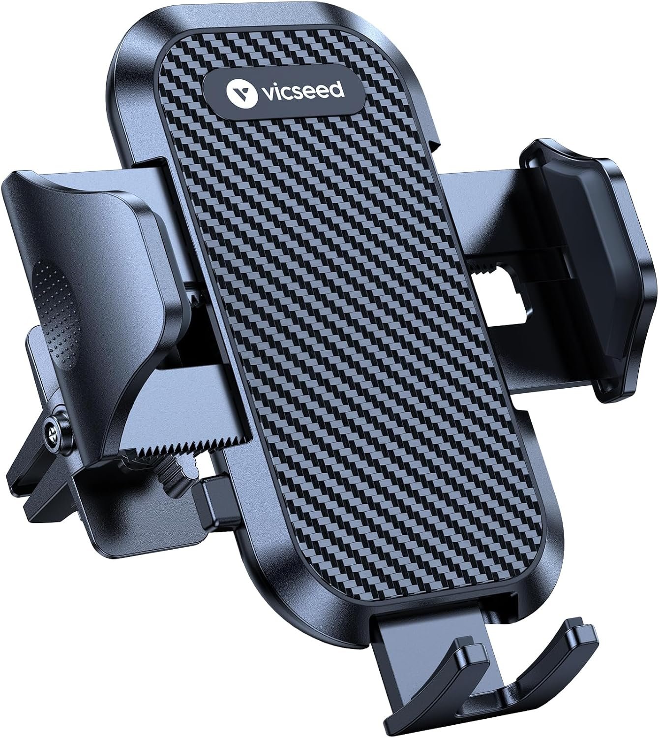 VICSEED 2026 Upgrade Ultra Stable Car Phone Holder Mount [Never Fall Off & Won’t Break] Universal Air Vent Phone Mount for Car Easy Clamp Phone Holders for Your Car for iPhone 18 Pro Max 17 16 15 14